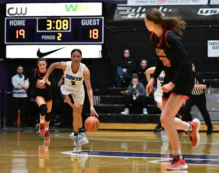 South Medford Clackamas 6A Oregon girls basketball final Taylor Balkom 60